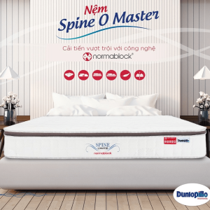Đệm lò xo Dunlopillo Spine O Master dày 26cm
