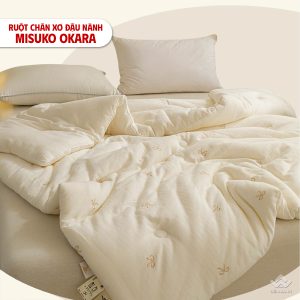 Ruột chăn xơ đậu nành Misuko Okara - Ảnh 6