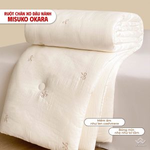 Ruột chăn xơ đậu nành Misuko Okara
