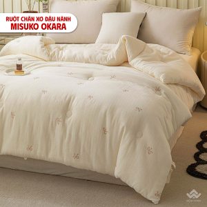 Ruột chăn xơ đậu nành Misuko Okara - Ảnh 4