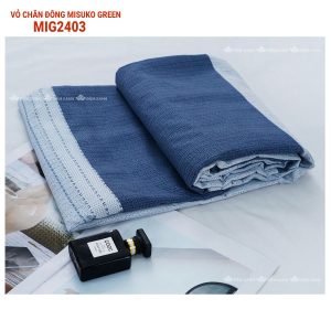 Vỏ chăn đông misuko green - Ảnh 4