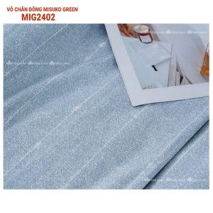 Vỏ chăn đông misuko green - Ảnh 7
