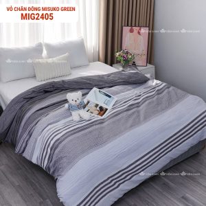 Vỏ chăn đông misuko green - Ảnh 11