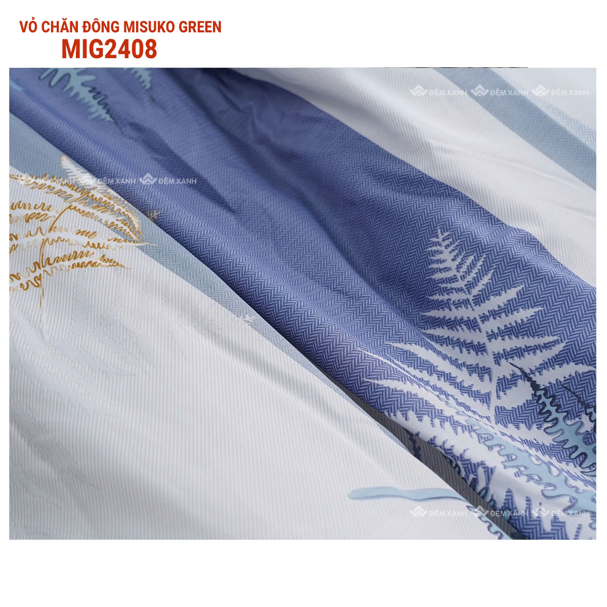 Vỏ chăn đông misuko green - Ảnh 21