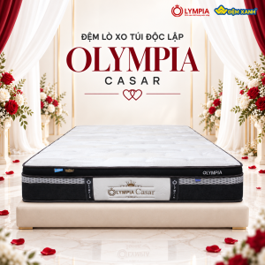 Đệm lò xo túi độc lập Olympia Casar