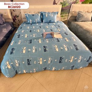 Bộ ga chun Sông Hồng basic cotton BC26120 - Ảnh 3